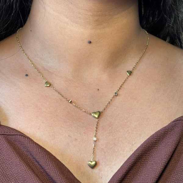 Heart Drop Necklace