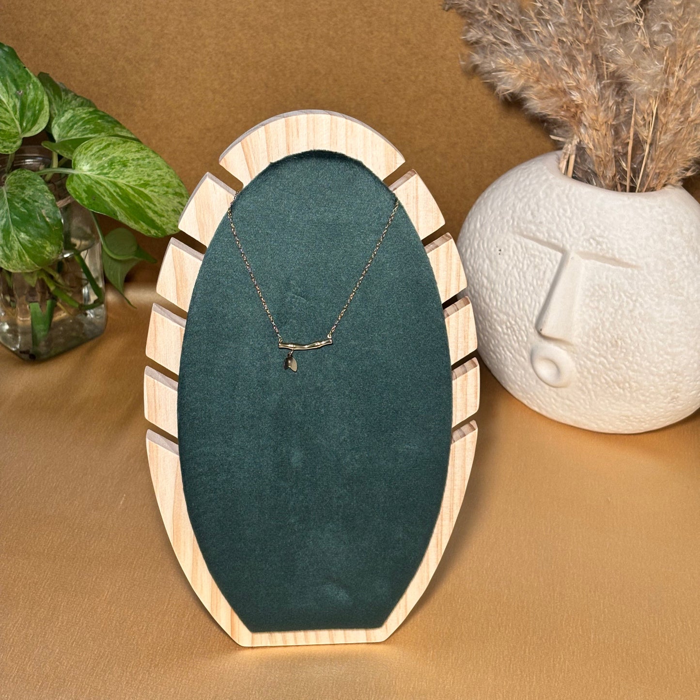 Bamboo Leaf Necklace
