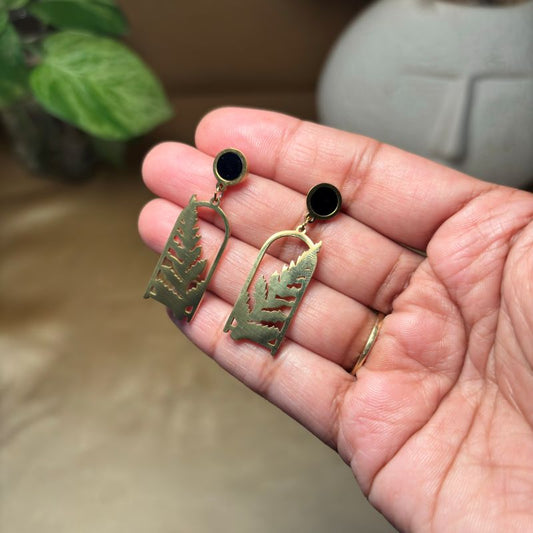 Frame Tree Earring