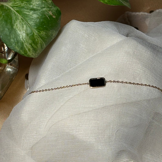 Black Stone Bracelet
