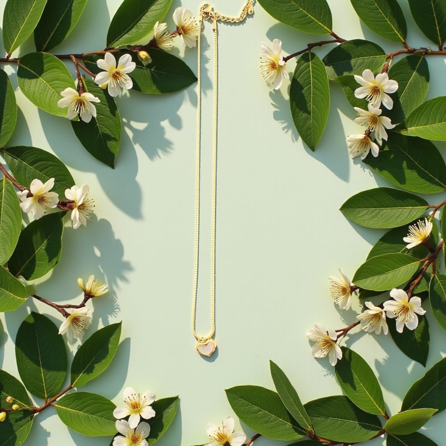 Heart Pendant Chain